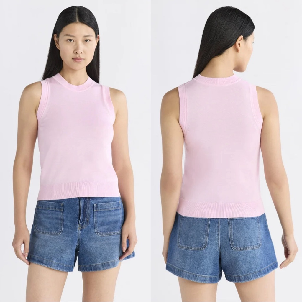 Free Assembly Women’s Sleeveless Sweater Shell